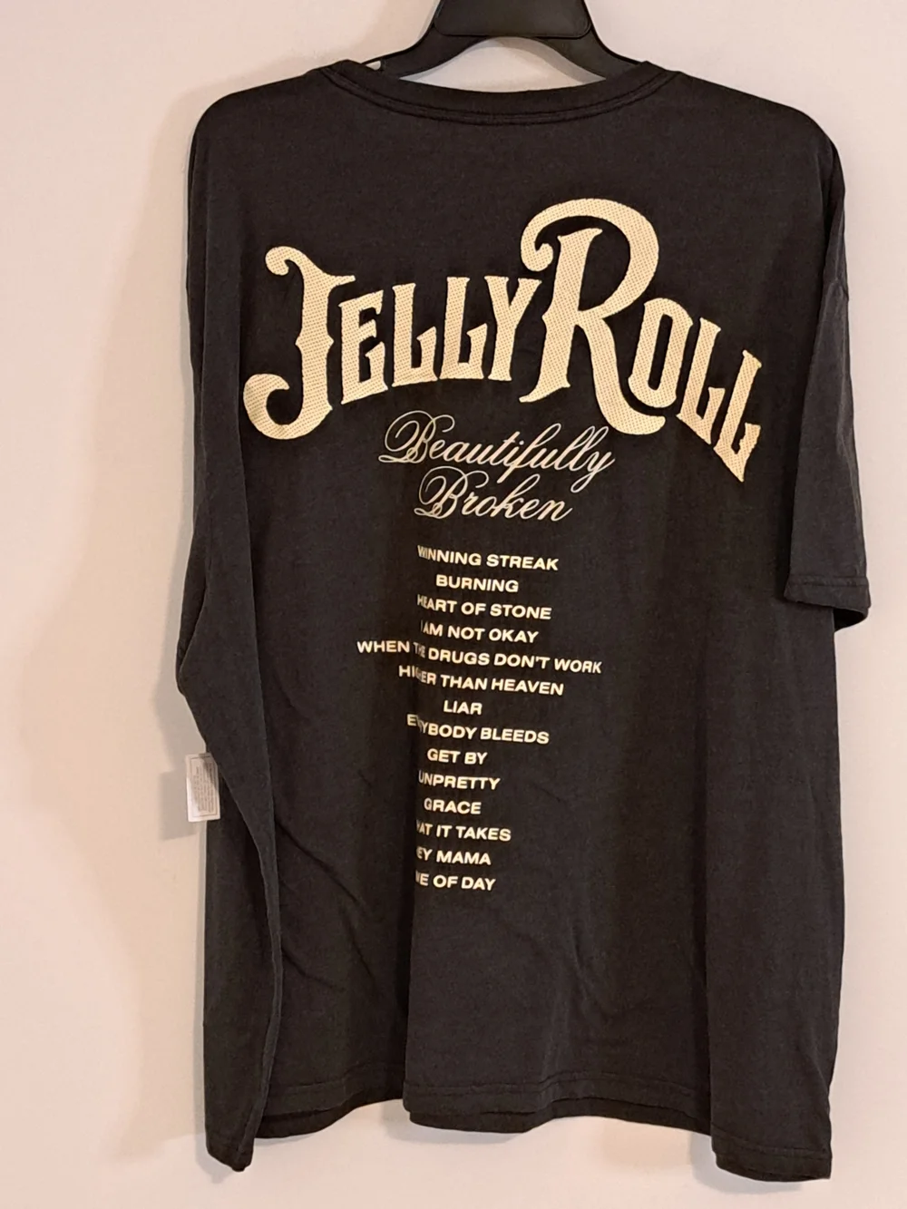 NWT Black Graphic Tee - Men's Casual Shirt Men's Size 3XL - Picture 7 of 7